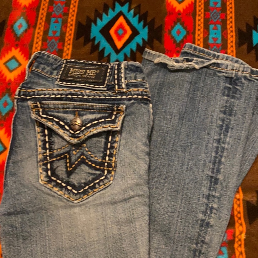 Size 28 Miss Me Boot Cut Jeans